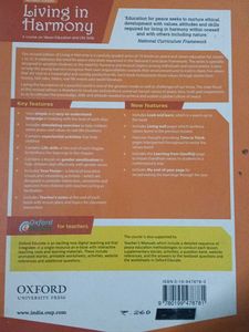 Living in Harmony - Class 1 Textbook