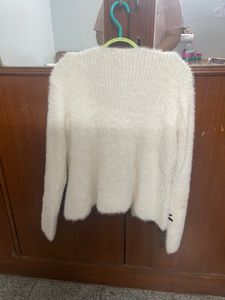 Fur And Ribbed Tank Top An