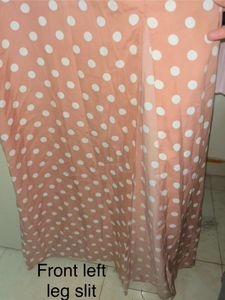 Pink Polka Dot Dress