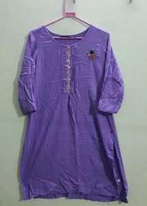 LAVENDER KURTI- AAVASA