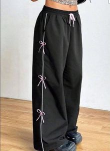 Sale Viral High Waist Bow Parachute Pant 🎀