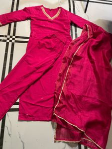 Pink Kurta Set