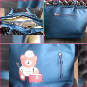 Navy Blue Colour Handbag