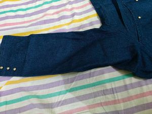 Denim Jacket with Studs