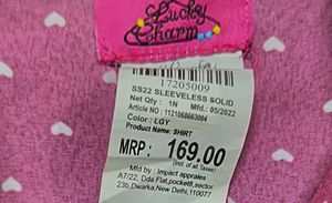 Pink Polka Dot Sleeveless Top