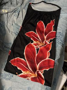 Mini Floral Bodycon Dress