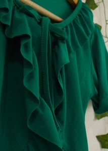 Ruffled Bolero Shrug