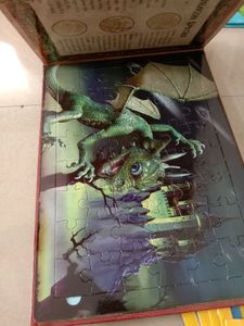 Jigsaw Dragon Puzzle Book - with Free SurpriseBook