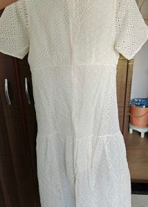White Eyelet Dress