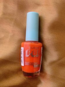 Sugar Pop Orange Color Safe For Nails And Good Pigmentation