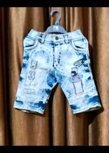 Combo Of 4 Denim Short For 7 To 8 Year Boys