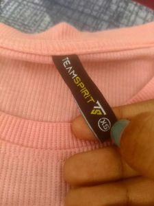 Women Typographical Fitted Top