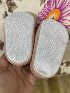 Shimmery Party Wear Cute Booties