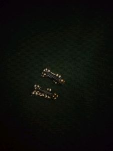 Chequered Charm Clips