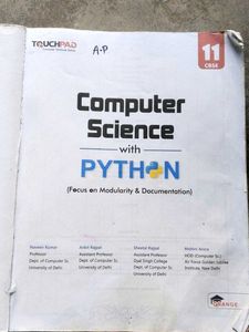 Computer Science with Python