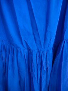 Elegant Blue Top, With Skirt &amp; Dupatta