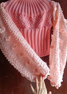 Korean Style Wool Top