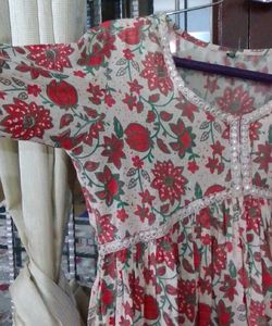 🌷Anarkali Short Kurti