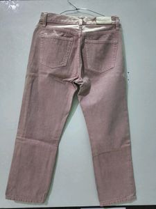 Mango Women Cotton Stretchable Culottes Jeans
