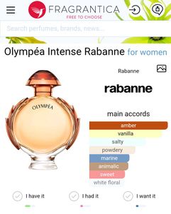 Paco Rabanne Olympea Intense 80 ml
