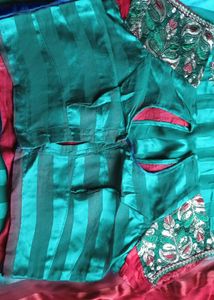 Elegant Embroidered Saree
