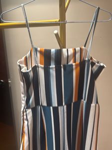 Striped Jumpsuit