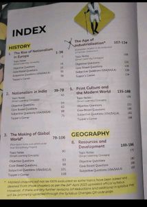 Educart Social Science Question Bank Class 10