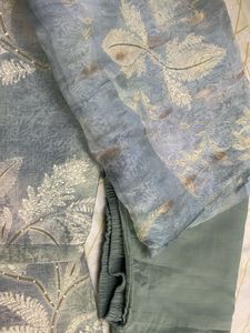 Elegant Kurta Set with organza duptta