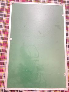 new white board  black and blue marker use