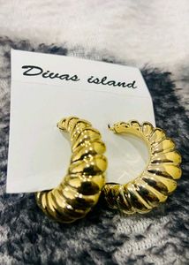 Gold Hoop Earrings