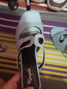 Kouple Blue pencil heel