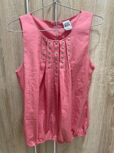 Studded top by Vero Moda