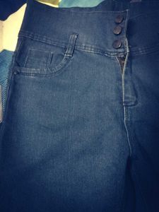 Brand New Dark Wash High-Waisted Jeans