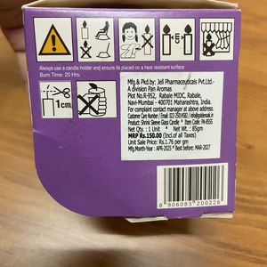 Lavender scented Candle