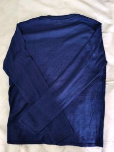 Navy Blue Long Sleeve Pullover