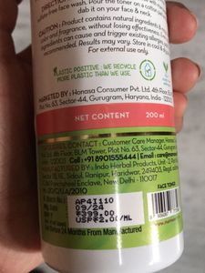 Mamaearth Rose Face Toner