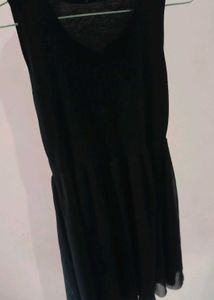 Black Cute Fitted Dress