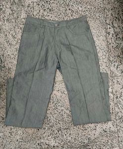 Unisex Grey Trouser Pants