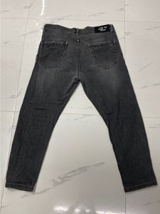 Charcoal Grey Jeans Regular Fit (waist36)