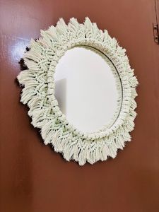 Macrame Mirror New