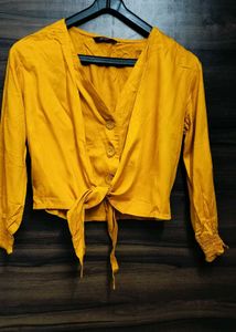 Yellow Mustard Colour Top