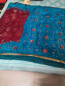 Bandhni Saree/ 1 Saree Free