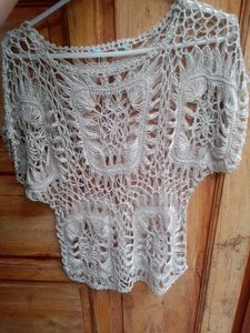 Crochet Knit Top