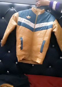 Tan Puffer Jacket
