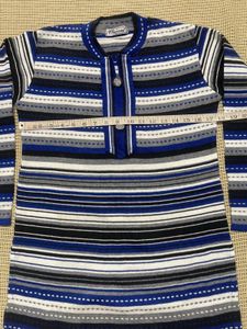 Woollen Striped Knit Kurta