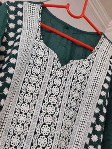 Elegant Green Kurta Set