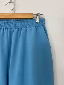 Blue Oversized Shirt With Pants