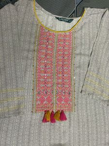 Embroidered Kurta