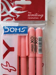 Doms Red Pens.