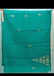 Khat Saree - Sea Green